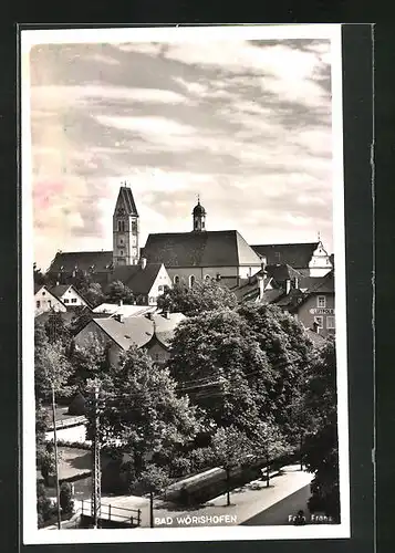 AK Bad Wörishofen, Kirche im Stadtbild