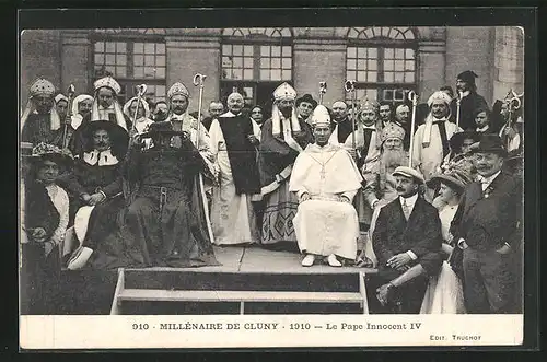 AK Cluny, Millénaire, Le Pape Innocent IV