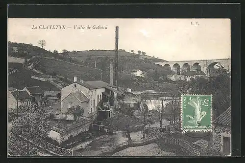 AK La Clayette, Vallée de Gothard