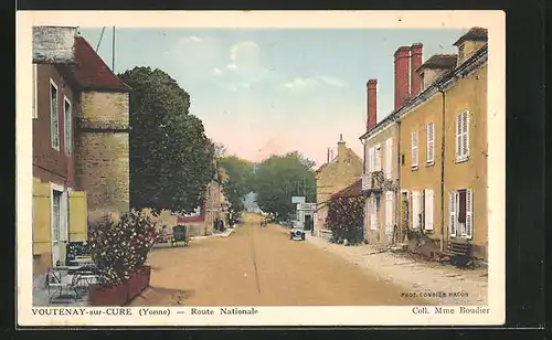 AK Voutenay-sur-Cure, Route Nationale