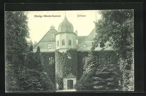 AK Königs-Wusterhausen, Aussenansicht des Schlosses
