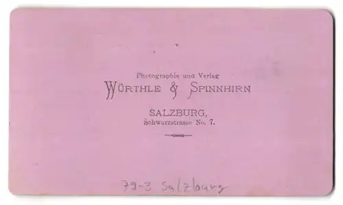 Fotografie Würthle & Spinnhirn, Salzburg, Schwarzstr. 7, Ansicht Salzburg, Ausfahrt vom Bergwerk mit Grubenlampe