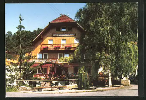 AK Unterreichenbach-Kapfenhardt, Gasthof-Hotel Untere Kapfenhardter Mühle