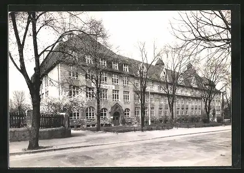 AK Saalfeld-Saale, Die Stadt der Feengrotten, Geschwister-Scholl-Schule