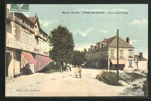 AK Etang-sur-Arroux, Place Saint-Pierre