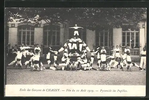 AK Chagny, Ecole de Garcons