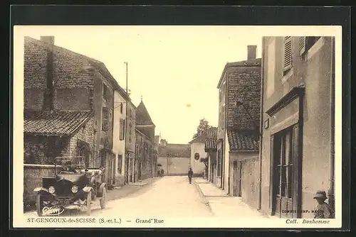 AK St-Gengoux-de-Scisse, Grand`Rue