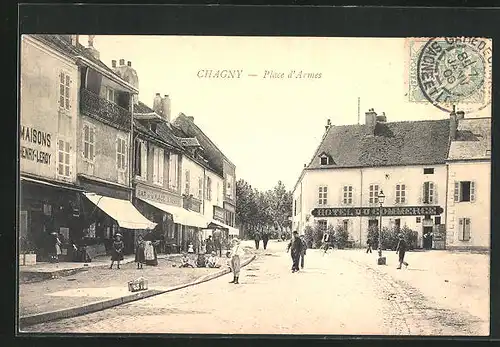 AK Chagny, Place d`Armes