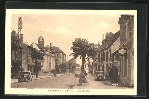 AK Sennecey-le-Grand, Grande Rue