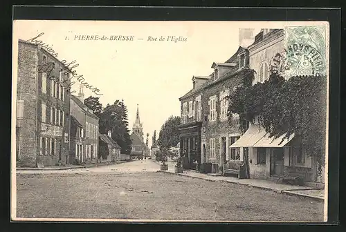 AK Pierre-de-Bresse, Rue de l`Eglise