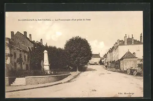 AK St-Gengoux-le-National, La Promenade
