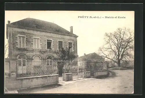 AK Prety, Mairie et Ecole