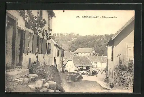 AK Rammersmatt, Village Alsacien