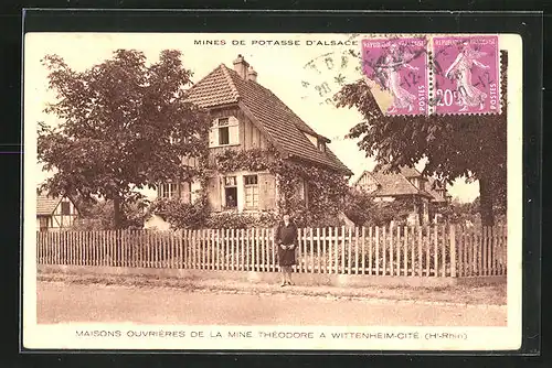 AK Wittenheim-Cité, Maisons Ouvrières de la Mine Théodore