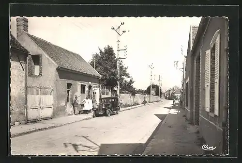 AK Gisy-les-Nobles, Grande-Rue