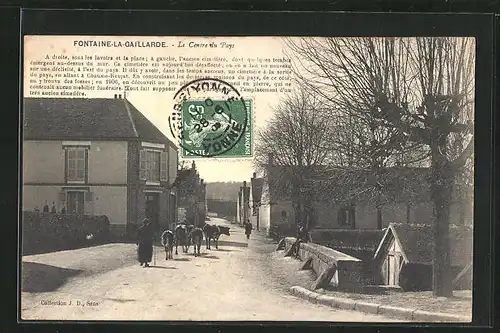 AK Fontaine-la-Gaillarde, Le Centre du Pays