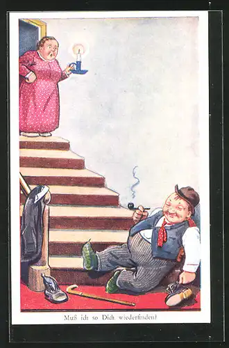 AK Muss ich so Dich wiederfinden, Trinkerhumor