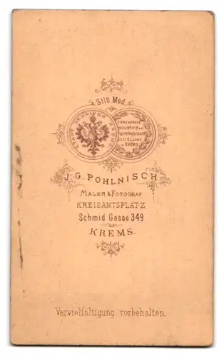 Fotografie J. G. Pohlnisch, Krems, Schmidgasse 349., Geschwister in Sonntagskleidung