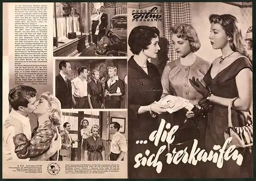 Filmprogramm PFP Nr. 90 /57, ...die sich verkaufen, Nicole Courcel, Philippe Lemaire, Regie: Raoul André