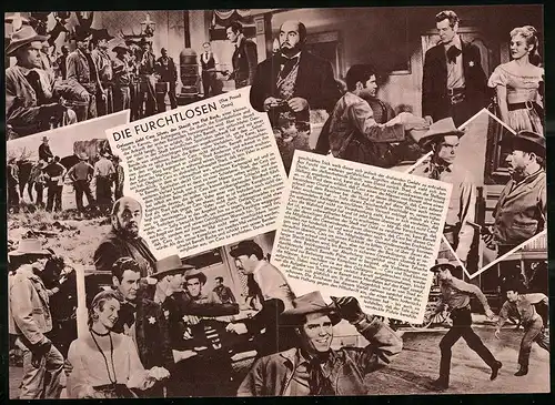 Filmprogramm DNF, Die Furchtlosen, Robert Ryan, Viginia Mayo, Regie: Robert D. Webb