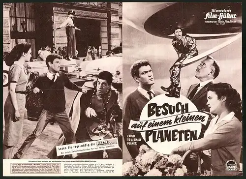 Filmprogramm IFB Nr. 5547, Besuch auf einem kleinen Planeten, Jerry Lewis, Joan Blackman, Regie: Norman Taurog