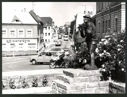16 Fotografien Ansicht Zeulenroda, Herausgeber PGH Film & Bild Berlin, Foto Fred Kniebel, Das Leben im Sozialismus-DDR