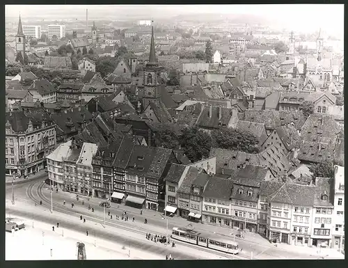 12 Fotografien Ansicht Erfurt, Herausgeber PGH Film & Bild Berlin, Foto Hoffmann, Oelsnitz, Das Leben im Sozialismus-DDR