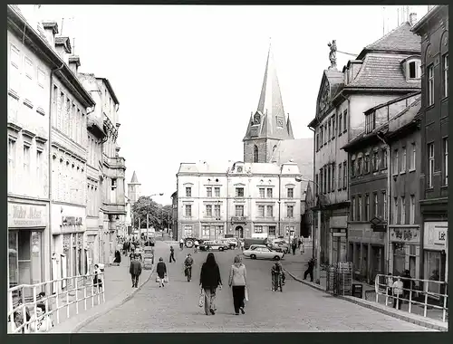 12 Fotografien Ansicht Bernburg, Herausgeber PGH Film & Bild Berlin, Foto W. Krieg, Bernburg, Leben im Sozialismus-DDR