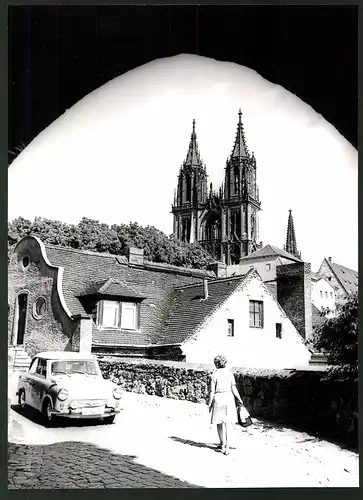 12 Fotografien Ansicht Meissen, Herausgeber PGH Film & Bild Berlin, Foto W. Hoffmann, Oelsnitz, Leben im Sozialismus-DDR