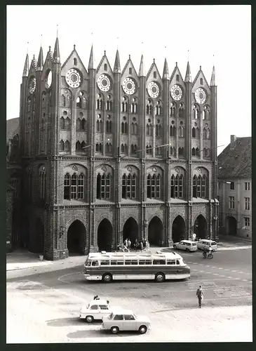 12 Fotografien Ansicht Stralsund, Herausgeber PGH Film und Bild Berlin, Foto Günter Ewald, Das Leben im Sozialismus-DDR