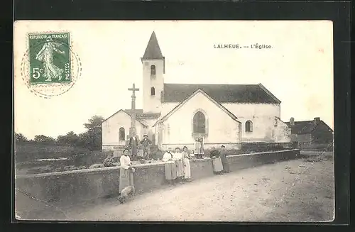 AK Lalheue, L`Église