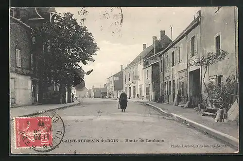 AK Saint-Germain-du-Bois, Route de Louhans