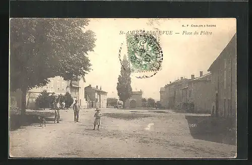 AK St-Amour-Bellevue, Place du Plâtre