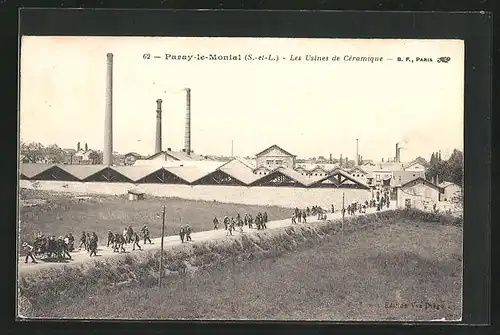 AK Paray-le-Monial, Les Usines de Ceramique