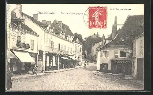 AK Charolles, Rue de Champagny