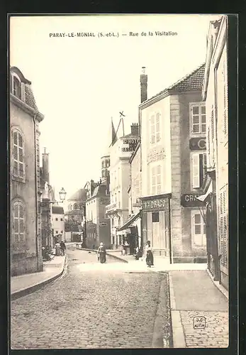 AK Paray-le-Monial, Rue de la Visitation