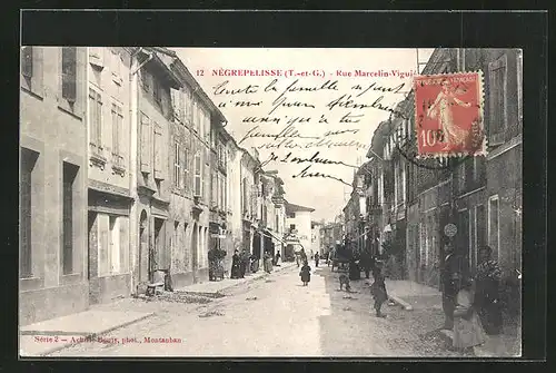 AK Négrepelisse, Rue Marcelin-Viguié