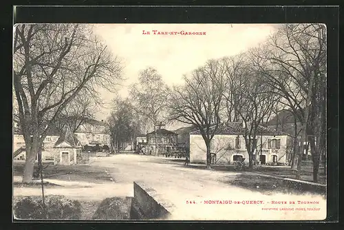 AK Montaigu-de-Quercy, Route de Tournon