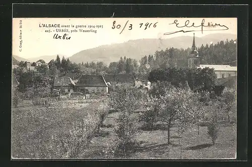 AK Urbès, Vue générale