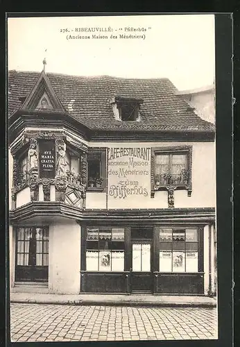 AK Ribeauville, Pfifferhüs, Ancienne Maison des Ménétriers