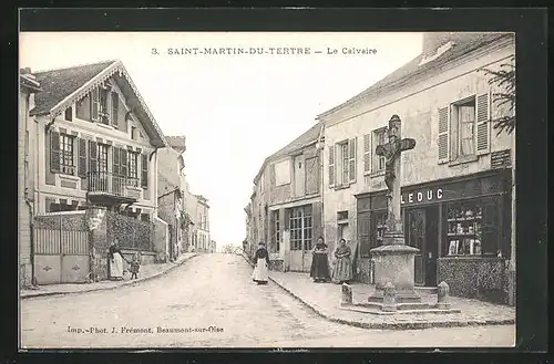 AK Saint-Martin-du-Tertre, Le Calvaire