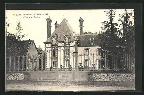 AK Saint-Martin-sur-Ouanne, La Grange-Rouge
