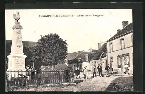 AK St-Martin-des-Champs, Route de St-Fargeau