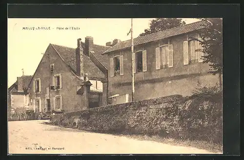 AK Mailly-la-Ville, Hotel de l`Etolle