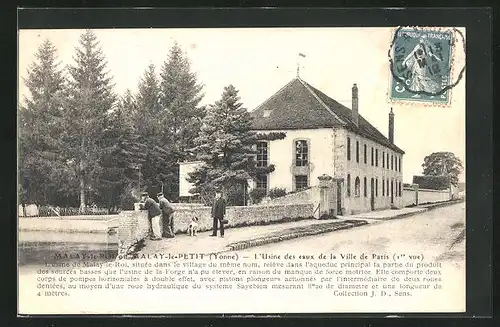 AK Malay-le-Roi, L`Usine des eaux de la Ville de Paris