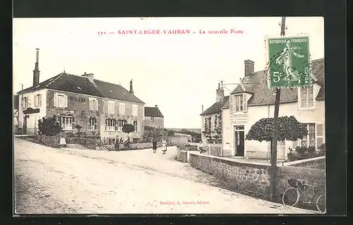 AK St-Léger-Vauban, La nouvelle Poste