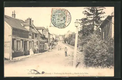 AK St-Sauveur, Faubourg des Renards, Entrée de la Ville