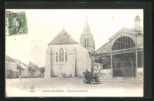 AK Saint-Valérien, Place du Marché