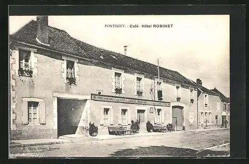 AK Pontigny, Café-Hôtel Robinet