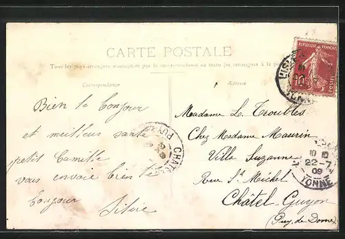 AK Thisy, Le Bureau de Poste et la Vue generale